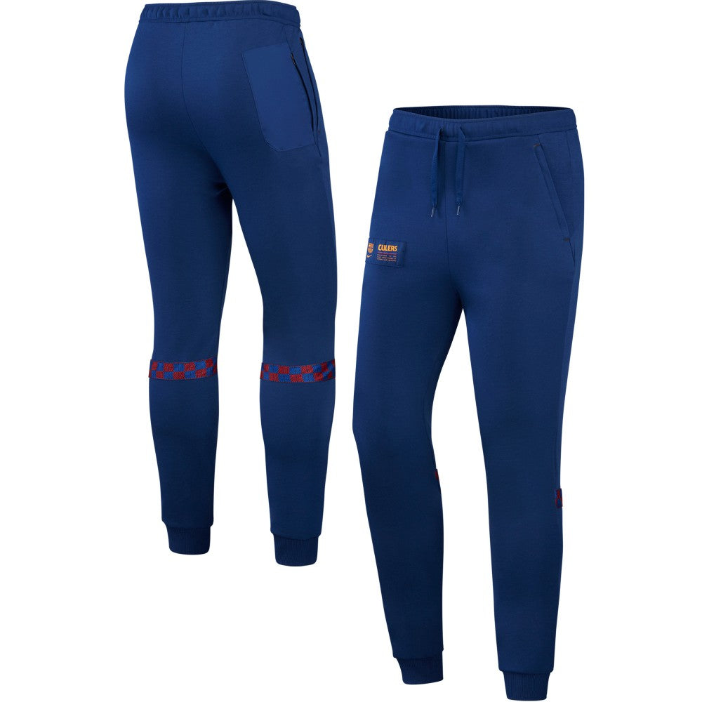 Barcelona Youth Travel Fleece Pants - Nike Blue