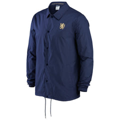 Chelsea Coach Performance Full-Snap Jacket - Nike Navy
