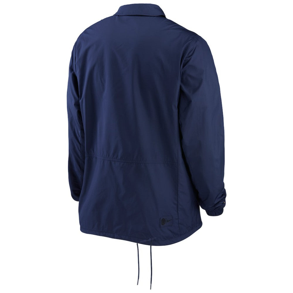 Chelsea Coach Performance Full-Snap Jacket - Nike Navy