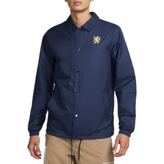 Chelsea Coach Performance Full-Snap Jacket - Nike Navy