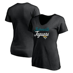 Women's Long Stride V-Neck T-Shirt - Jacksonville Jaguars
