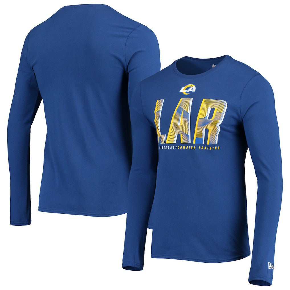 Combine Authentic Static Abbreviation Long Sleeve T-Shirt - Los Angeles Rams