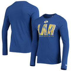 Combine Authentic Static Abbreviation Long Sleeve T-Shirt - Los Angeles Rams