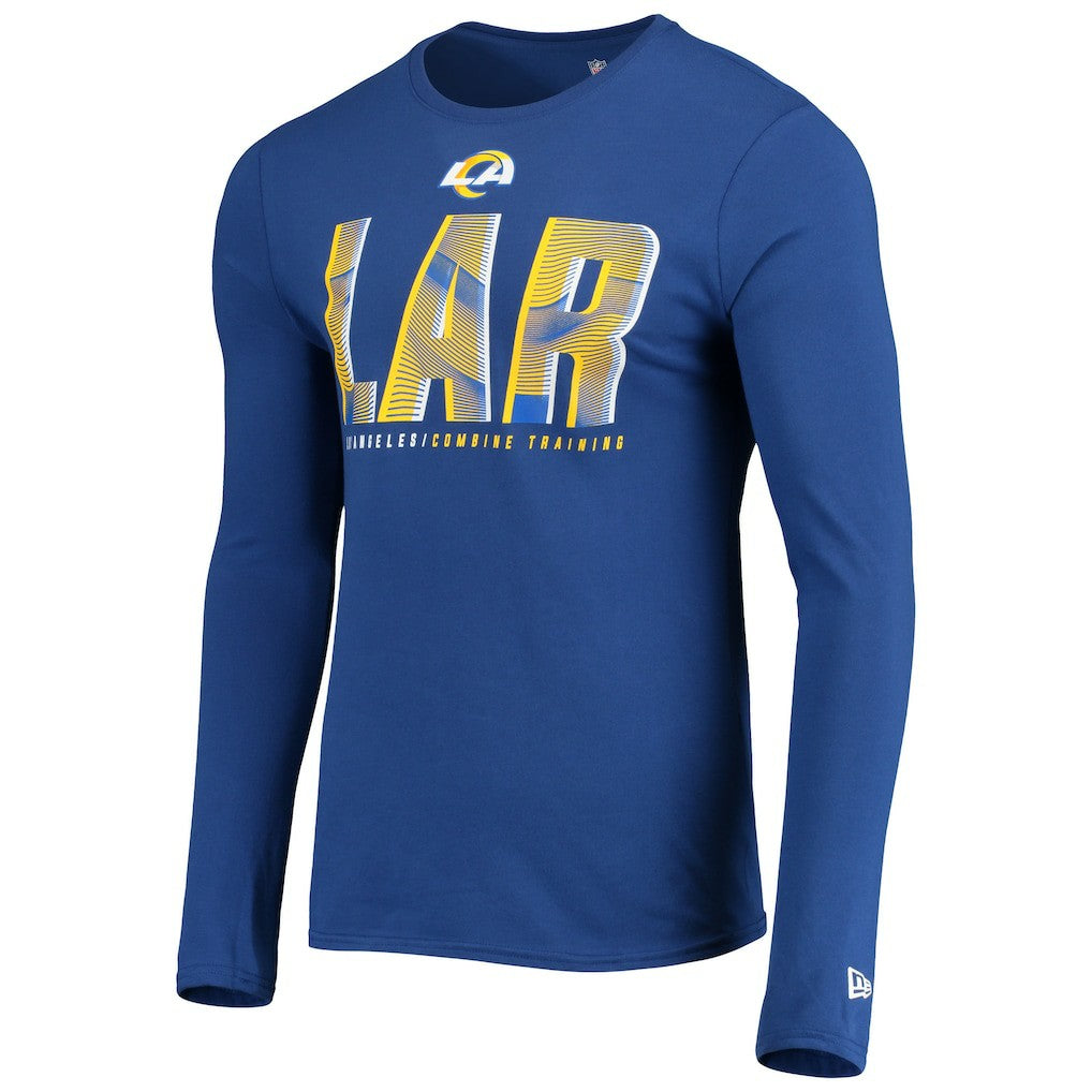Combine Authentic Static Abbreviation Long Sleeve T-Shirt - Los Angeles Rams