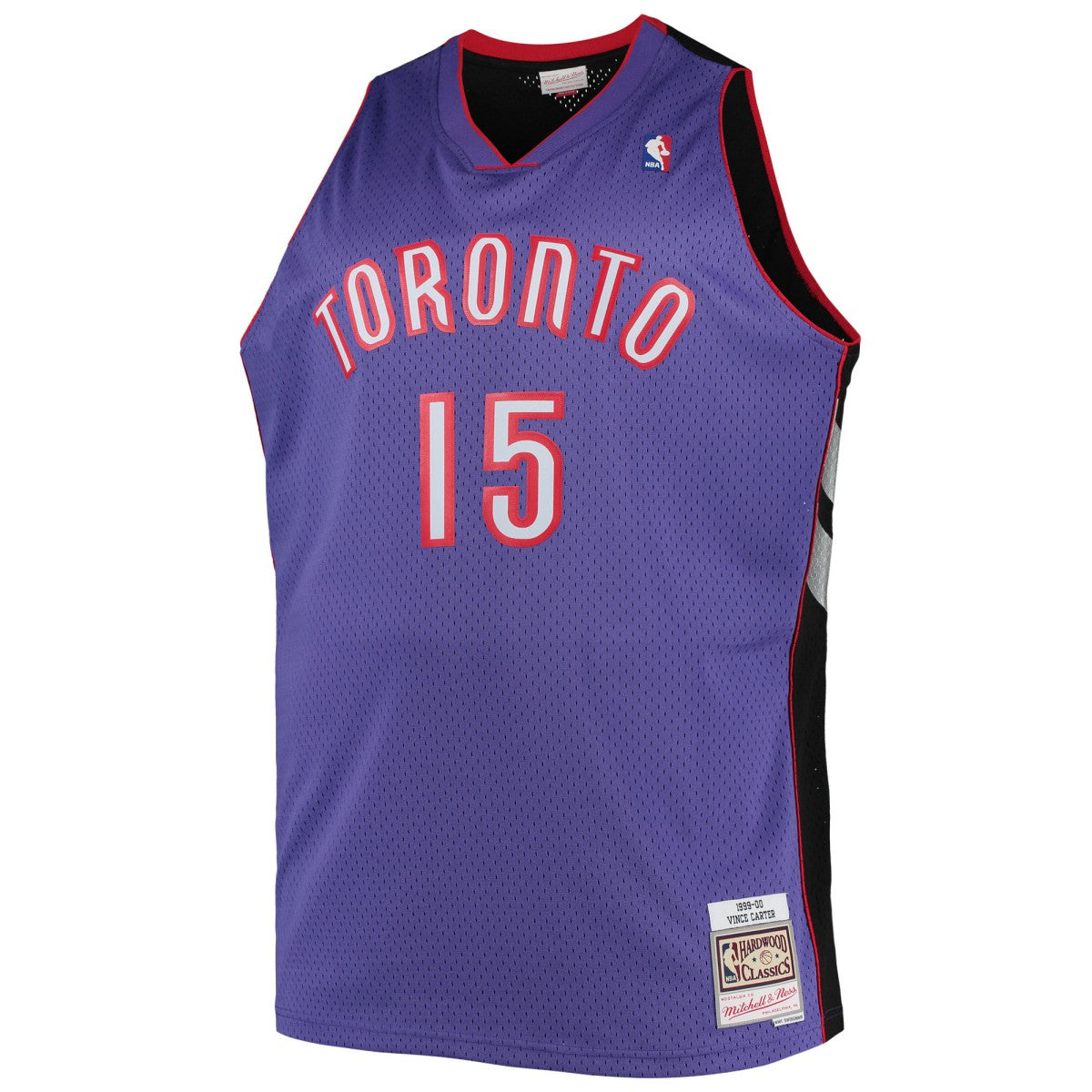 NBA Vince Carter Toronto Raptors Big & Tall 1999/00 Hardwood Classics Swingman Jersey