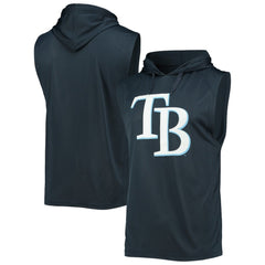 MLB Tampa Bay Rays Stitches Sleeveless Pullover Hoodie