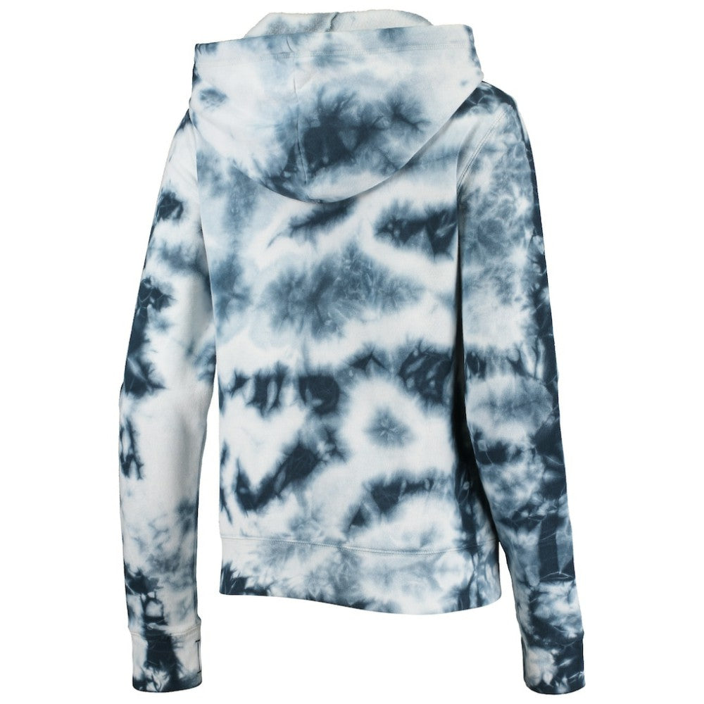 MLB Boston Red Sox New Era Women's Tie-Dye Fleece Full-Zip Hoodie