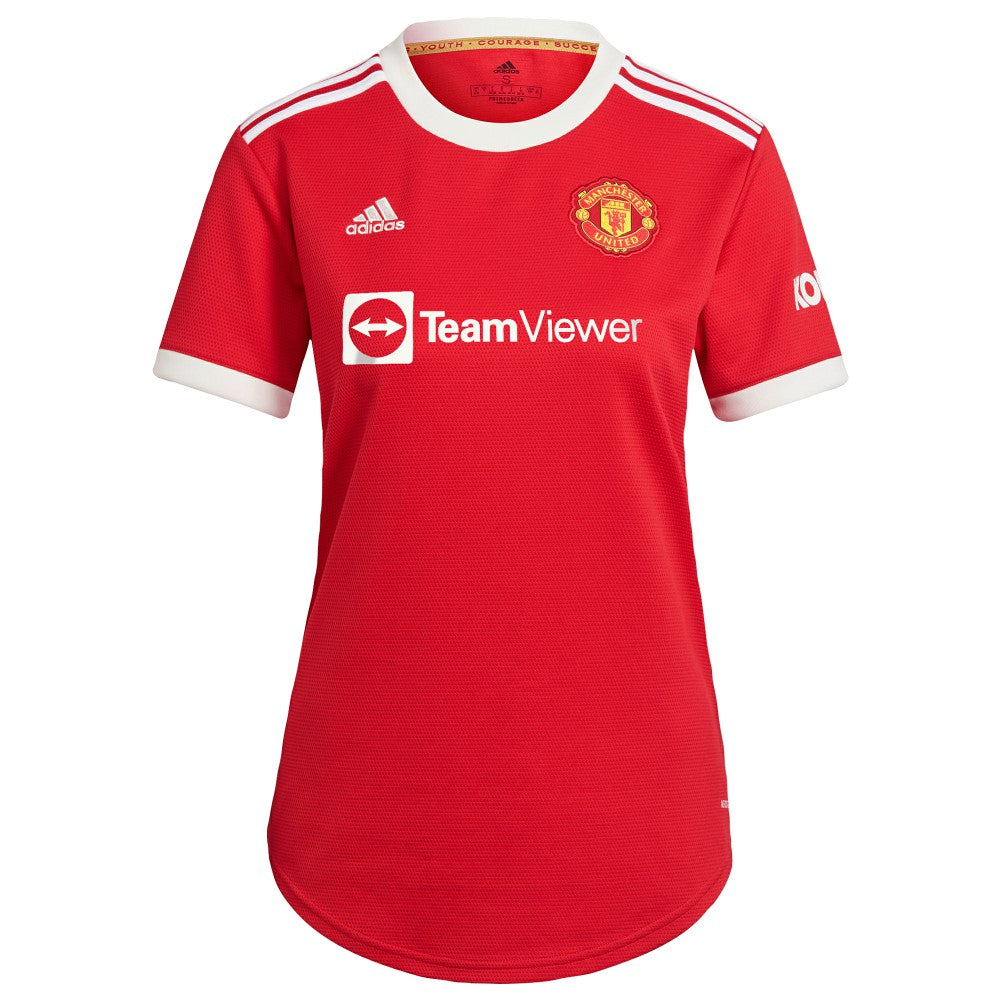 Facundo Pellistri Manchester United Women's 2021/22 Home Replica Player Jersey - Adidas Red