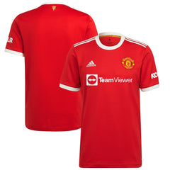 Manchester United 2021/22 Home Replica Jersey - Adidas Red