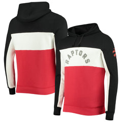 NBA Toronto Raptors Junk Food Wordmark Colorblock Fleece Pullover Hoodie