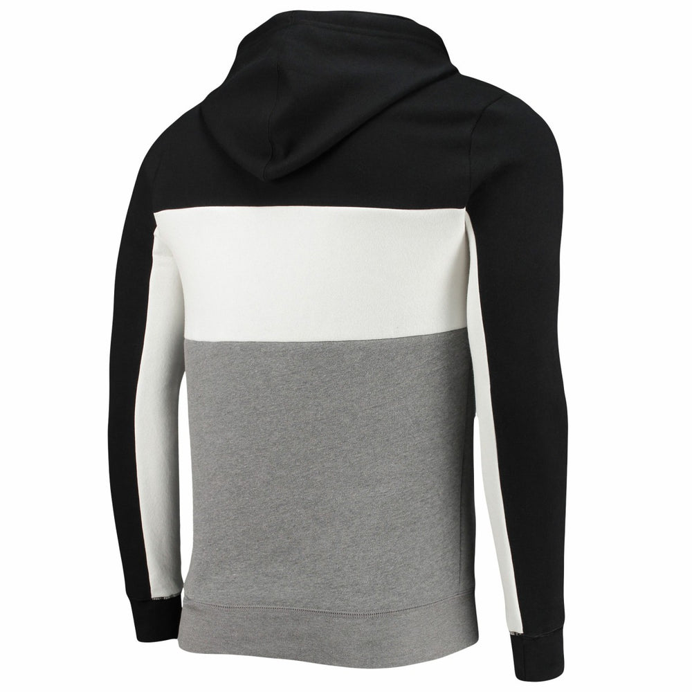 NBA Miami Heat Junk Food Wordmark Colorblock Fleece Pullover Hoodie