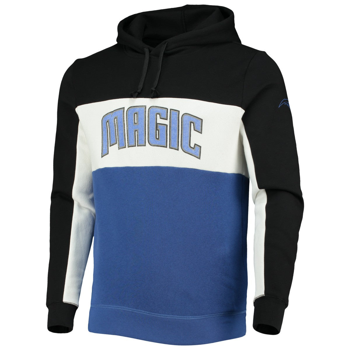 NBA Orlando Magic Junk Food Wordmark Colorblock Fleece Pullover Hoodie