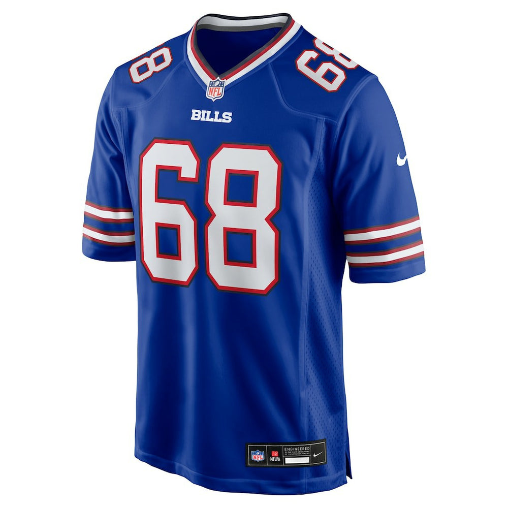 Joe DeLamielleure  Game Retired Player Jersey - Buffalo Bills