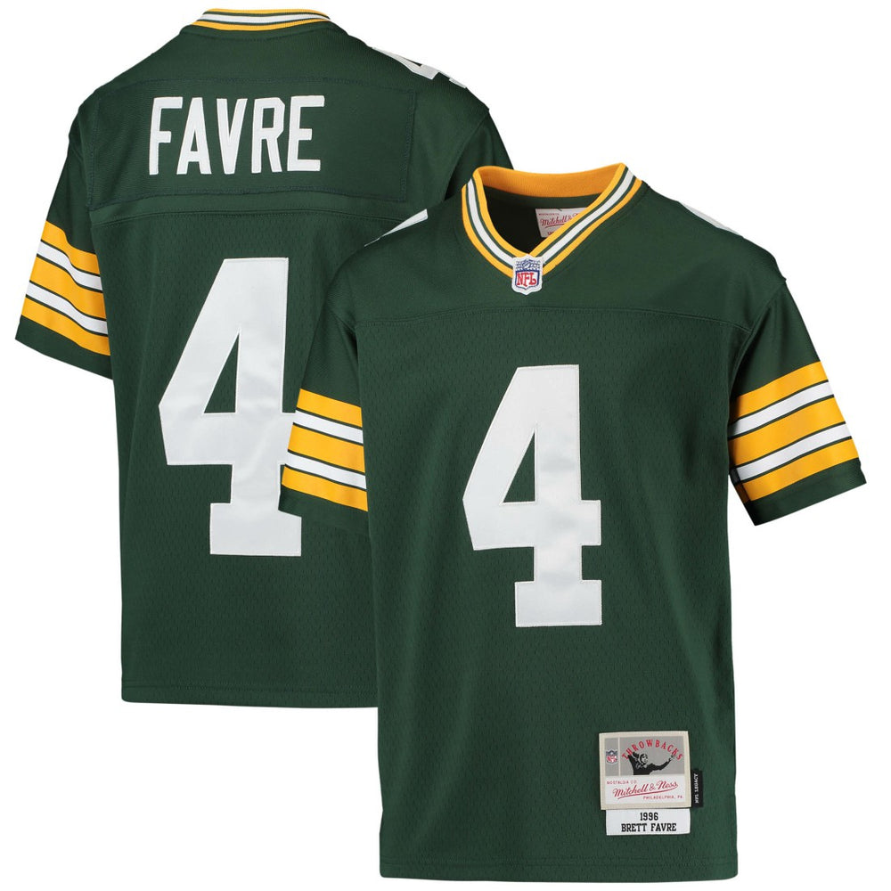Brett Favre  Youth 1996 Retired Player Legacy Jersey - Green Bay Packers