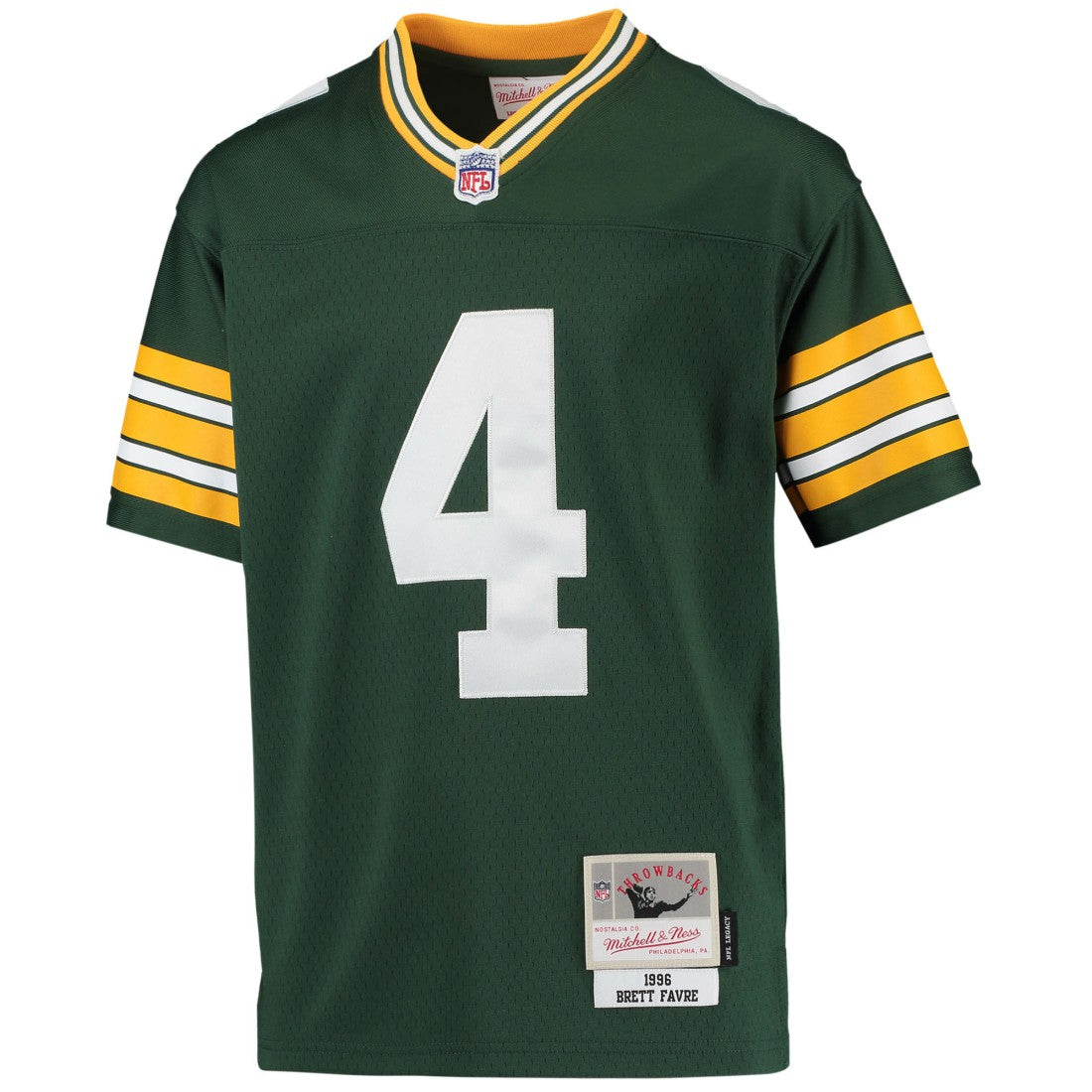 Brett Favre  Youth 1996 Retired Player Legacy Jersey - Green Bay Packers