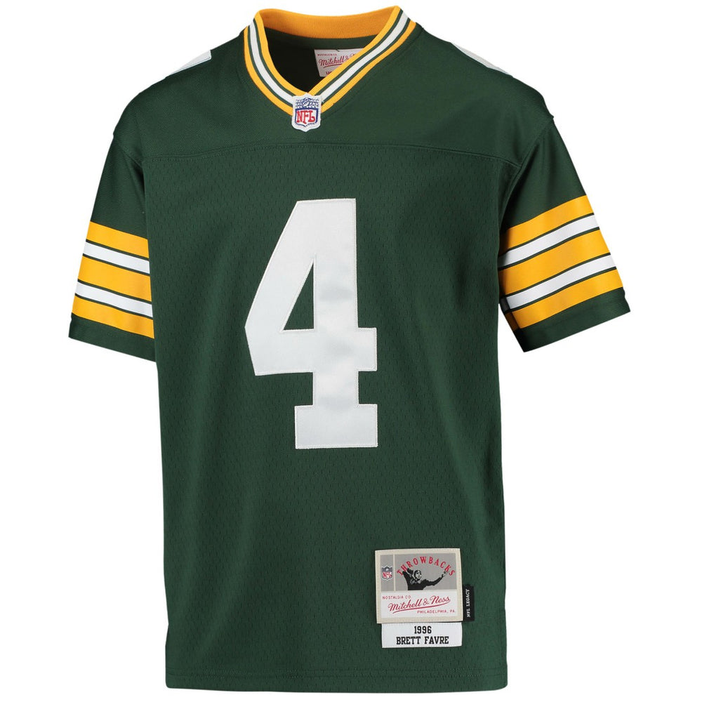 Brett Favre  Youth 1996 Retired Player Legacy Jersey - Green Bay Packers
