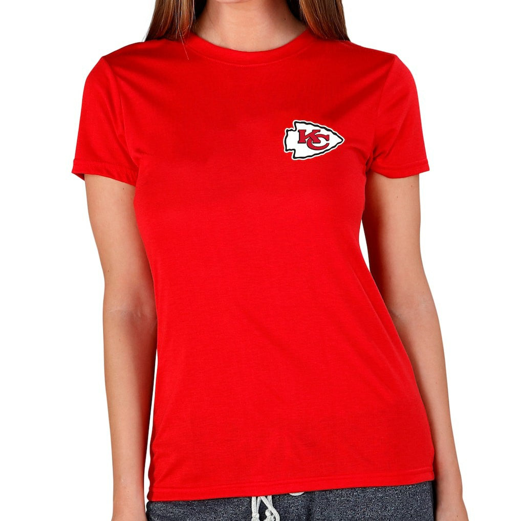 Concepts Sport Women's Marathon Knit Lounge Top - Kansas City Chiefs