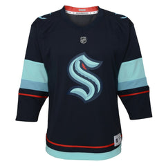 NHL Navy Seattle Kraken Youth Home Replica Jersey