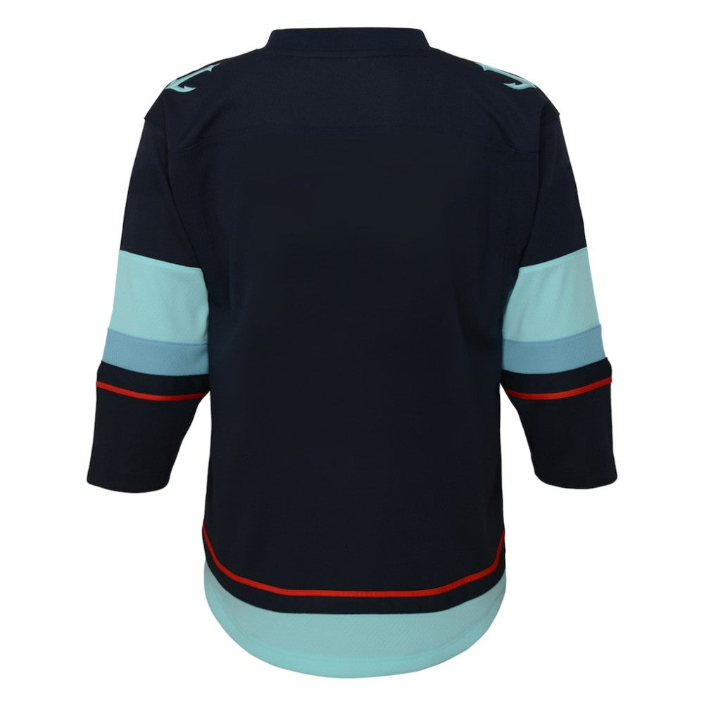 NHL Navy Seattle Kraken Youth Home Replica Jersey