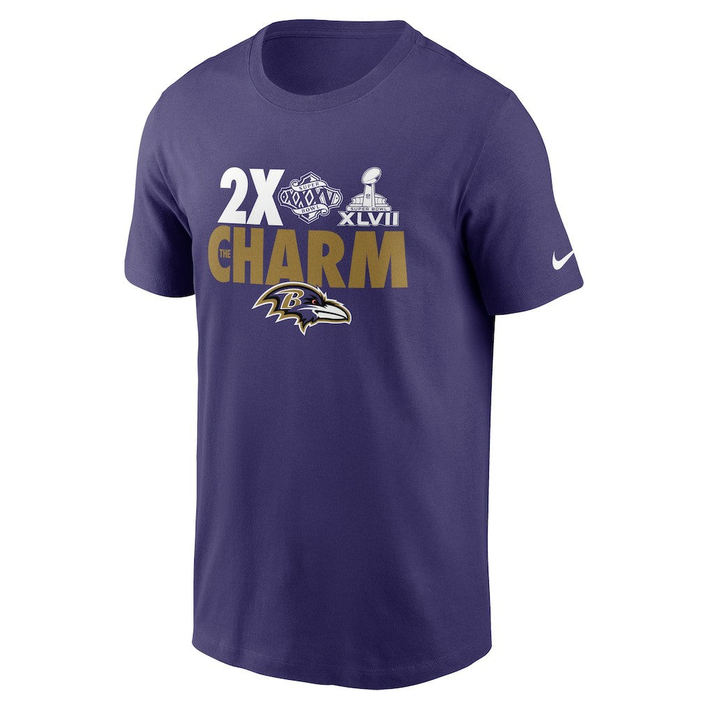 Hometown Collection 2x Super Bowl Champions T-Shirt - Baltimore Ravens