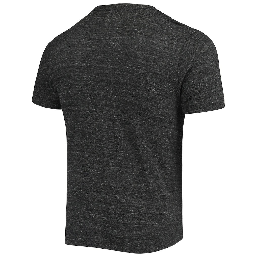 Helmet Logo Tri-Blend T-Shirt - Las Vegas Raiders