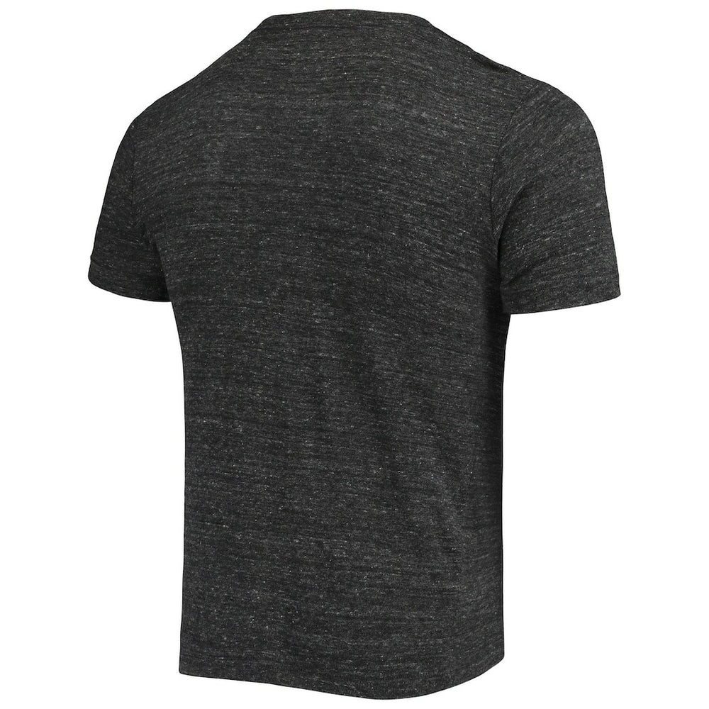 Helmet Logo Tri-Blend T-Shirt - Las Vegas Raiders