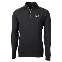 Cutter & Buck Adapt Eco Knit Quarter-Zip Pullover Jacket - Kansas City Chiefs