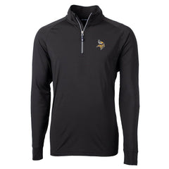 Cutter & Buck Adapt Eco Knit Quarter-Zip Pullover Jacket - Minnesota Vikings