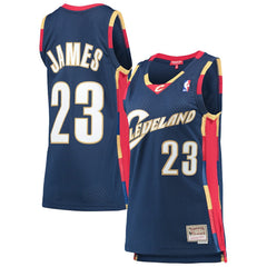 NBA LeBron James Cleveland Cavaliers Women's Hardwood Classics Swingman Jersey sale