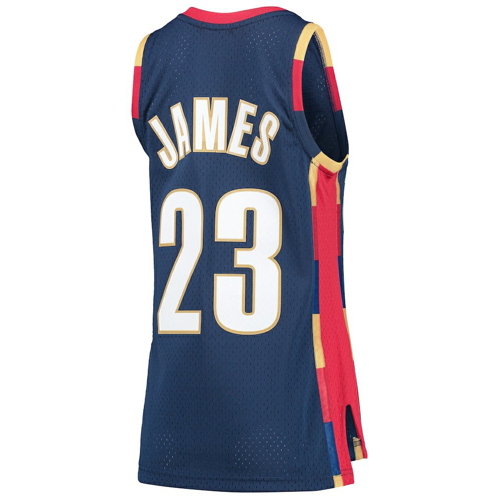 NBA LeBron James Cleveland Cavaliers Women's Hardwood Classics Swingman Jersey sale