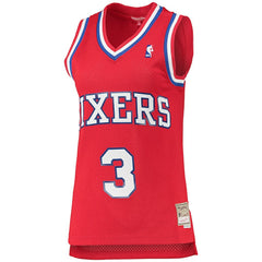 NBA Allen Iverson Philadelphia 76ers Women's 2002/03 Hardwood Classics Swingman Jersey