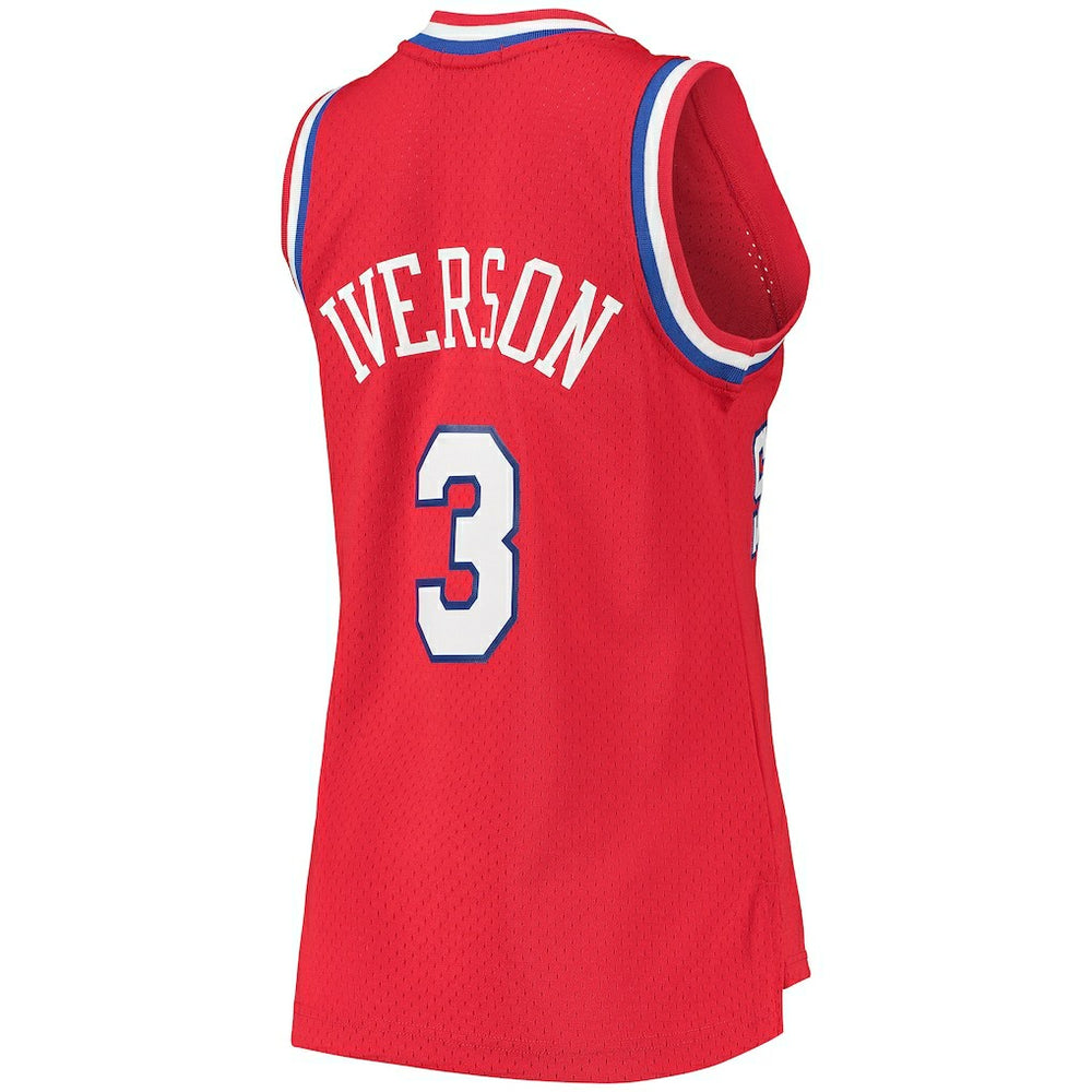 NBA Allen Iverson Philadelphia 76ers Women's 2002/03 Hardwood Classics Swingman Jersey