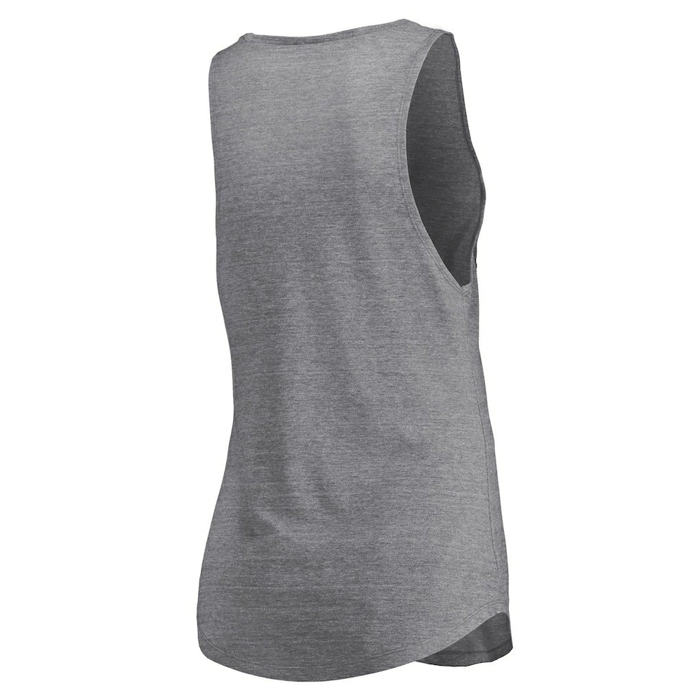 NBA Chicago Bulls Women's Quality Time Open Scoop Neck Tri-Blend Tank Top sale