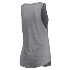 NBA Milwaukee Bucks Women's Quality Time Open Scoop Neck Tri-Blend Tank Top