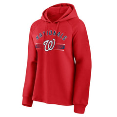 MLB Washington Nationals Fanatics Women's Perfect Play Raglan Pullover Hoodie
