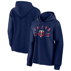 MLB Minnesota Twins Fanatics Women's Perfect Play Raglan Pullover Hoodie