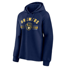 MLB Milwaukee Brewers Fanatics Women's Perfect Play Raglan Pullover Hoodie