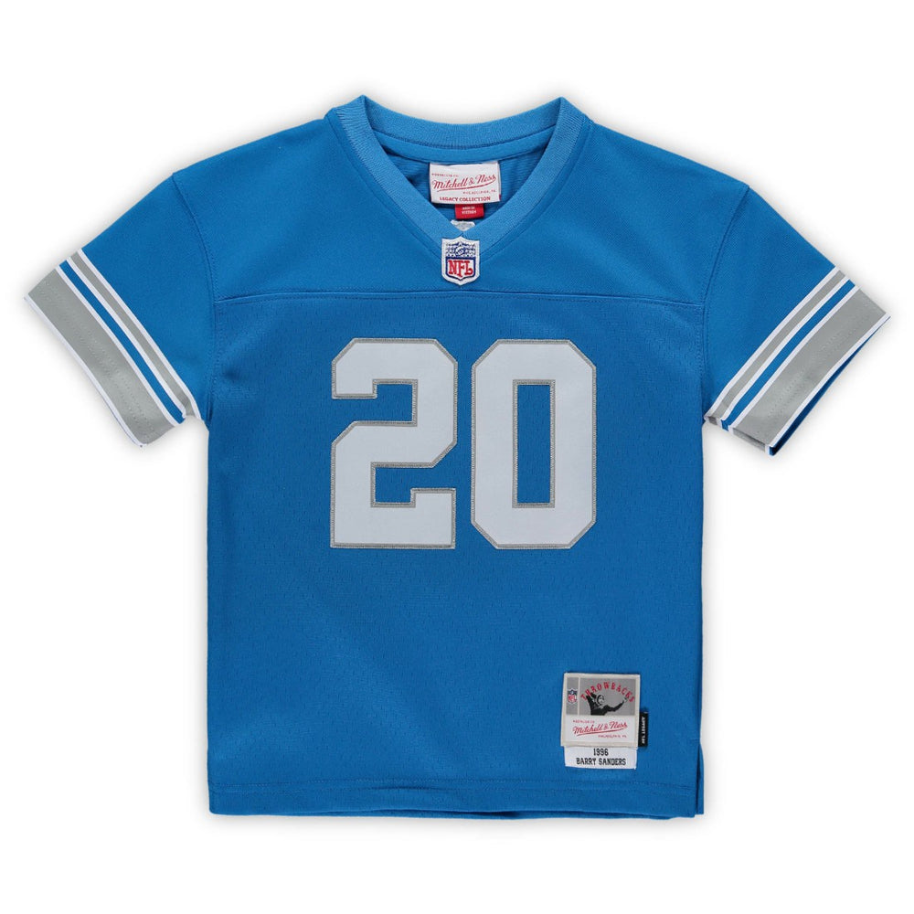 Barry Sanders  Male Preschool 1996 Retired Legacy Jersey - Detroit Lions