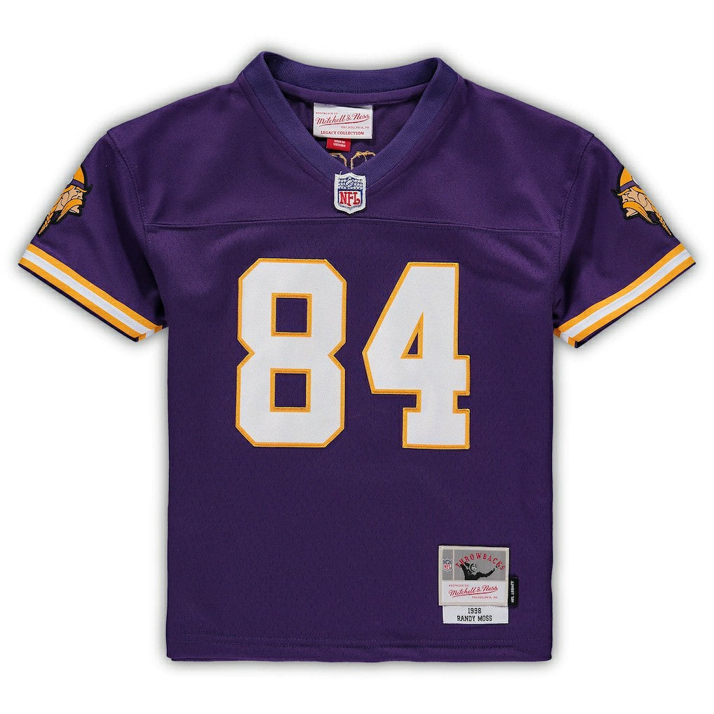 Randy Moss  Male Preschool 1998 Retired Legacy Jersey - Minnesota Vikings