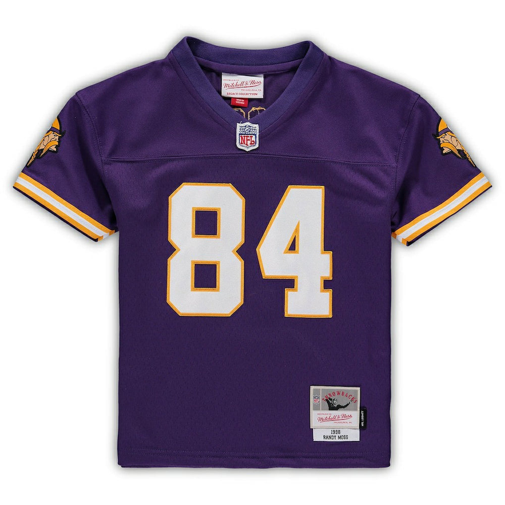 Randy Moss  Male Preschool 1998 Retired Legacy Jersey - Minnesota Vikings