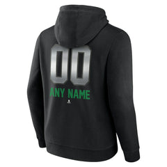 NHL Black Vancouver Canucks Personalized Midnight Mascot Logo Pullover Hoodie