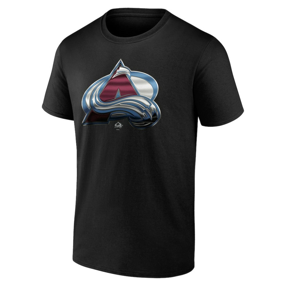 NHL Black Colorado Avalanche Personalized Midnight Mascot Logo T-Shirt