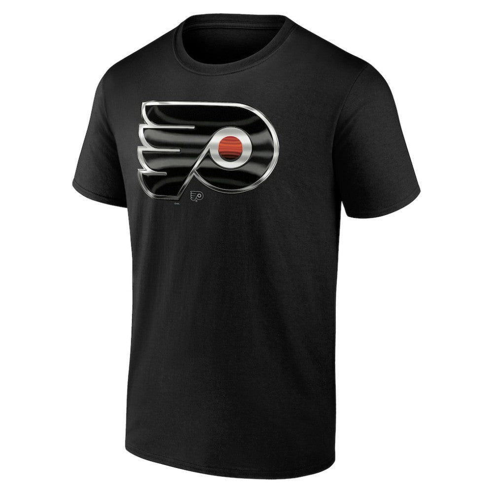 NHL Black Philadelphia Flyers Personalized Midnight Mascot Logo T-Shirt