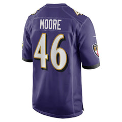 Nick Moore  Game Jersey - Baltimore Ravens