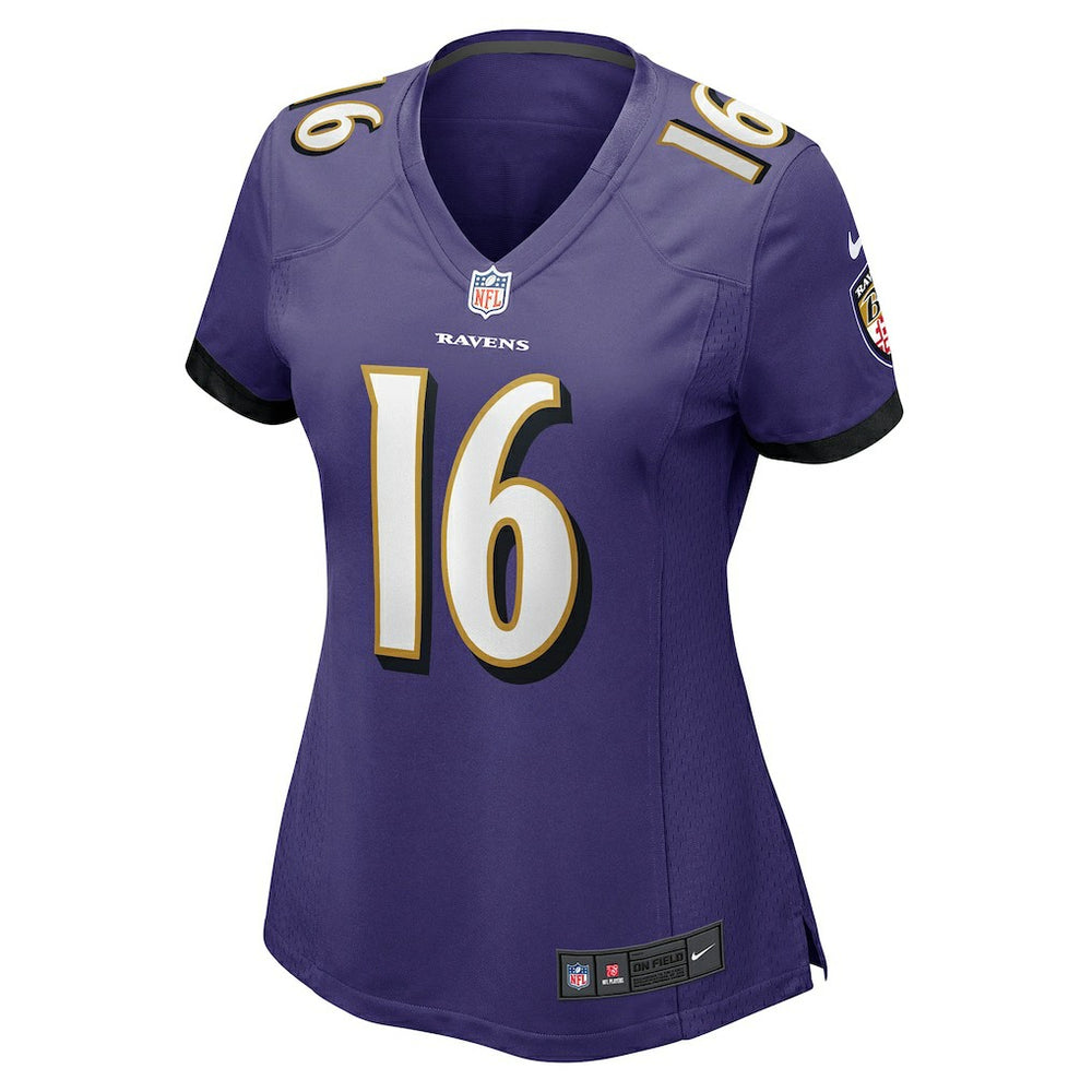Tylan Wallace  Women's Game Jersey - Baltimore Ravens