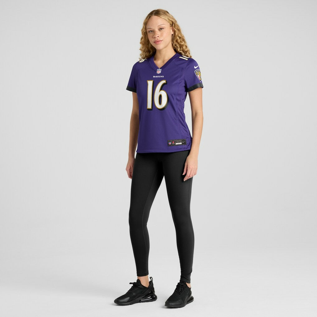 Tylan Wallace  Women's Game Jersey - Baltimore Ravens