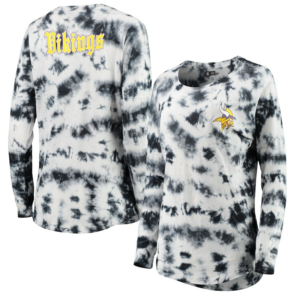 Women's Tie-Dye Long Sleeve T-Shirt - Minnesota Vikings