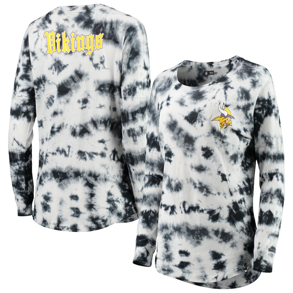 Women's Tie-Dye Long Sleeve T-Shirt - Minnesota Vikings