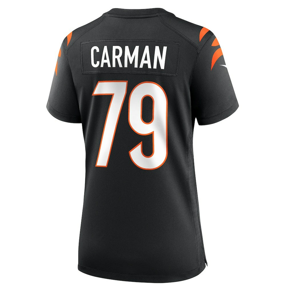 Jackson Carman  Women's Game Jersey - Cincinnati Bengals