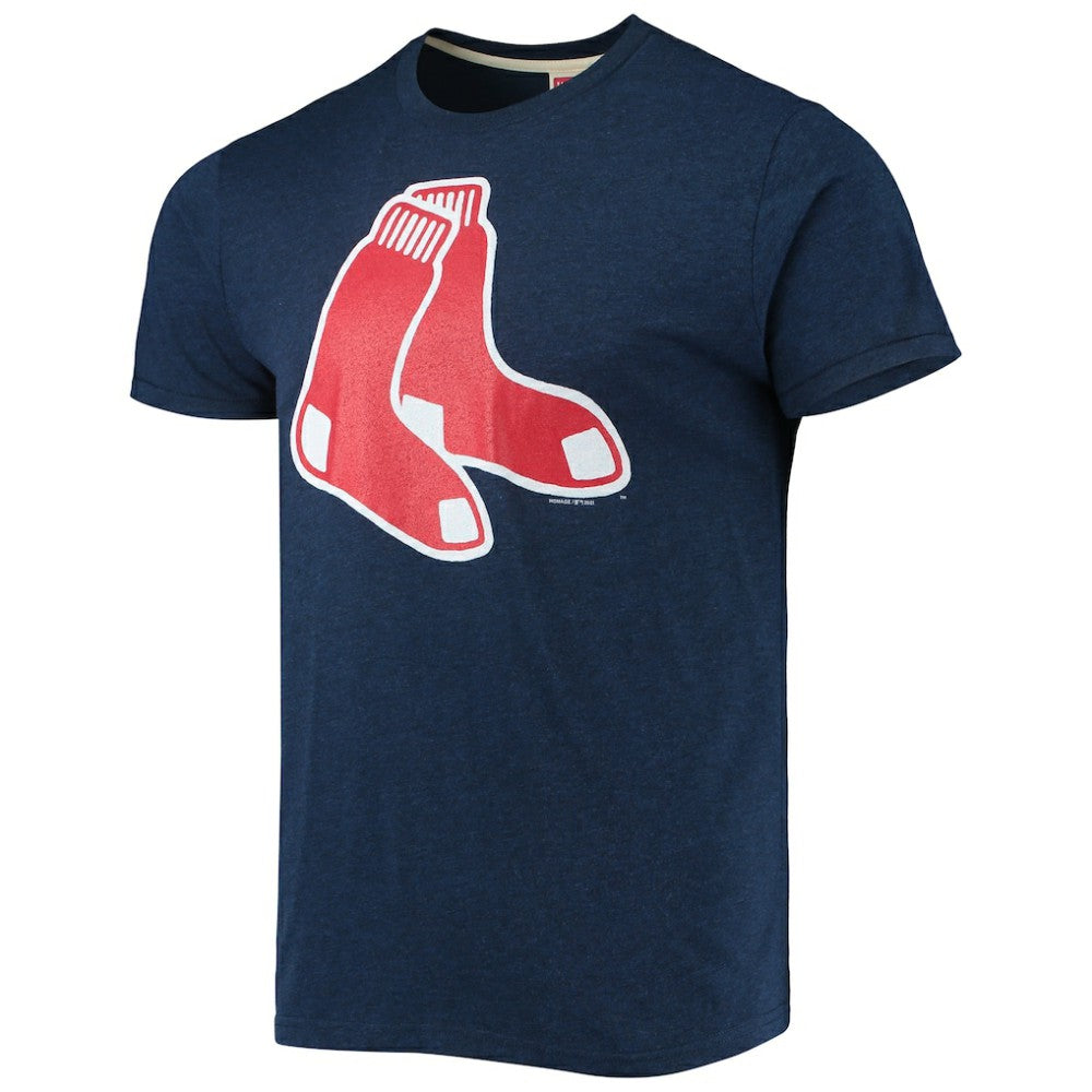 MLB Boston Red Sox Homage Hand-Drawn Logo Tri-Blend T-Shirt
